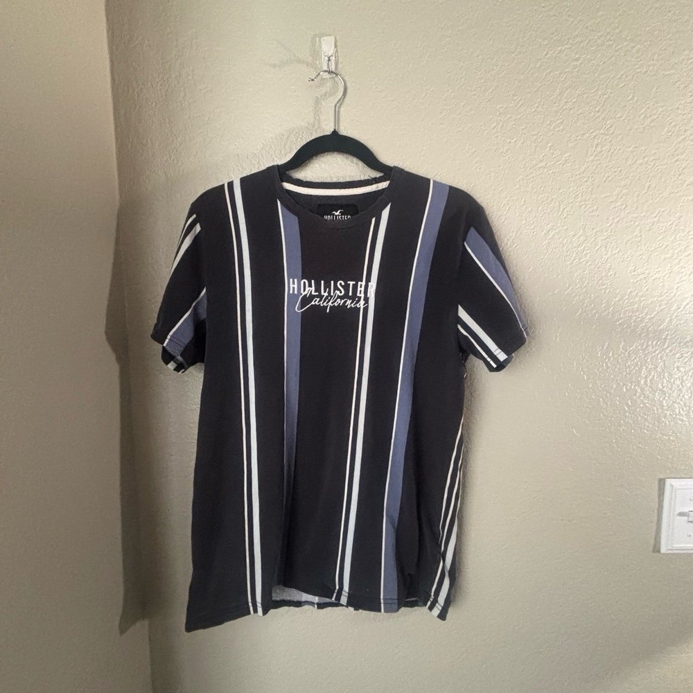 Hollister Mens T-Shirt Medium Cotton Crew Neck